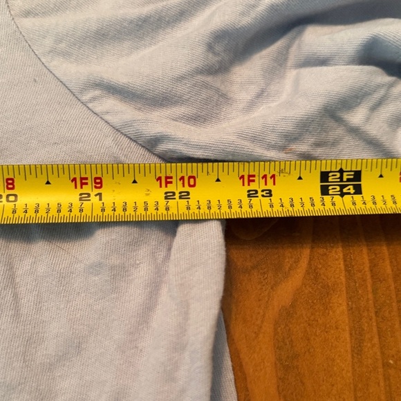 Ava+ viv Light Blue V-Neck T-Shirt - Picture 7 of 9